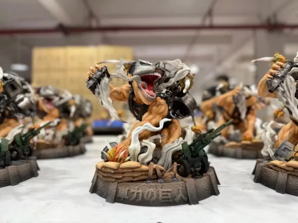 現物)ジャイアントピークフィンガーレジン進撃の巨人レジン進撃の巨人